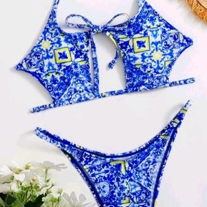 RESTOCKED Boho All over print Bikini
